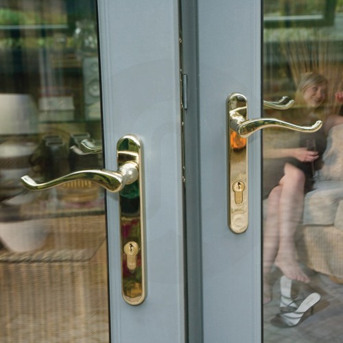 Simplefit by Fab & Fix Swan Neck Door Handle Standard Cover (210BP